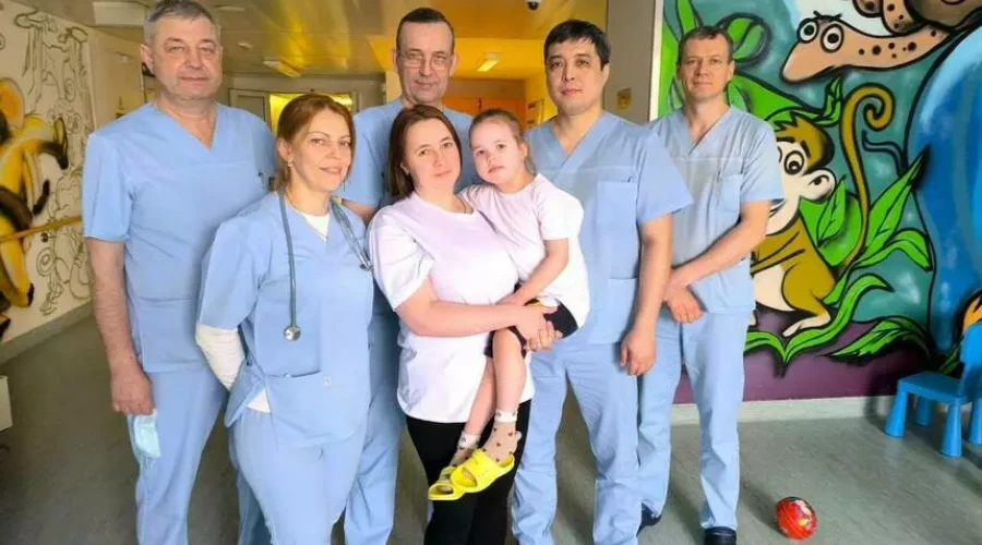 Калининградские кардиохирурги спасли четырёхлетнюю девочку с тяжёлой болезнью сердца