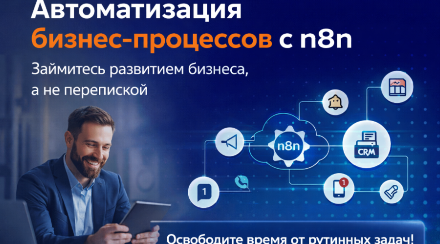 Автоматизация бизнес-процессов с n8n